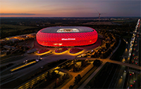 Allianz Arena - Kiệt tác kiến trúc thể thao giữa lòng nước Đức