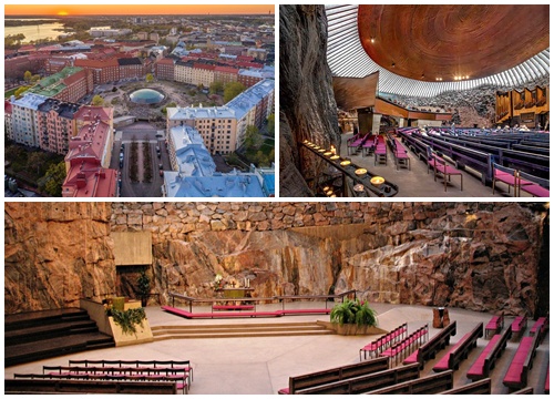 Nhà thờ đá Temppeliaukio - Biểu tượng kiến trúc độc đáo của Helsinki, Phần Lan